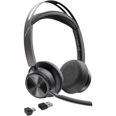 Беспроводная гарнитура Poly Voyager Focus 2-M, stereo, USB-C/A Adapter (PN: 9T9J4AA#AC3)
