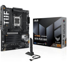 Материнская плата ASUS TUF GAMING X870-PLUS WIFI AM5 ATX 4xDDR5 2xPCIEx16 4xM.2 2xUSB-C HDMI 2.5GLAN Wi-Fi 7