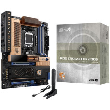 Материнская плата ASUS ROG CROSSHAIR 2006 X870E, AM5, 4*DDR5, 2*PCIEx16, 1*PCIEx1, 5*M.2, 5*TypeC, 6*USB3.2Gen2, 4*USB3.2Gen1, 6*USB2.0, 2*SATA3.0, 10G, 5G, 2*TypeC(DP), HDMI, ATX, RTL