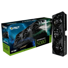 Видеокарта Palit RTX5080 INFINITY 3 16GB GDDR7 256bit 3xDP HDMI 3FAN RTL