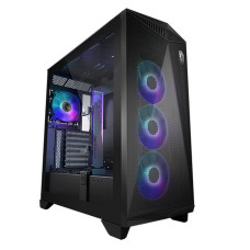 Корпус MSI MPG GUNGNIR 300R AIRFLOW Midi Tower, EATX ,2xUSB 3.2 Gen 1, 1xUSB 3.2 Gen2 Type-C,4x120mm PWM ARGB Fan, ARGB+PWM Control Board, Tempered Glass Window
