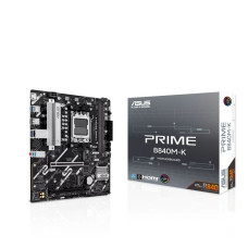 Материнская плата ASUS PRIME B840M-K AM5 mATX 2xDDR5 2xPCIEx16 2xM.2 HDMI 2.5GLAN