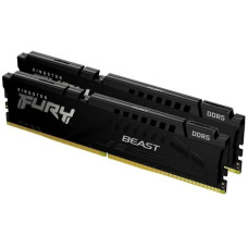 Модуль памяти 64GB Kingston DDR5 6000 DIMM FURY Beast Black EXPO Gaming Memory Non-ECC, CL36, 1.35V, Heat Shield, Kit (2x32GB), XMP, 1RX8, RTL