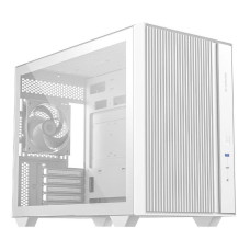 Корпус Case ID-Cooling FLOW 500 AIR White mATX/win TG/2 fans/Gen2 Type C/CPU 180mm/GPU 403mm/ no PSU