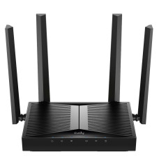 Маршрутизатор CUDY BE3600 Gigabit Wi-Fi 7 Router Dual Band Mesh Router, Chipset Broadcom, 802.11be/ax/ac/a/b/g/n, 2882Mbps at 5GHz + 688Mbps at 2.4GHz, 5 x 10/100/1000Mbps Ports, 4 x 5dBi fixed antennas, WiFi router/AP/ Repeater/WISP Mode,… — CUDY WR3600