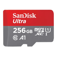 Карта памяти SanDisk  Ultra UHS I 256GB MicroSD Card 150MB/s R, for Smartphones