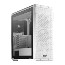 Корпус XPG DEFENDER WHITE [DEFENDER-WHCWW] (Midi-Tower, белый, TG, 120mm fan*3)