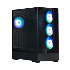 Корпус для ПК Zalman P40 Prism Plus Black ATX Mid Tower PC Case, 120mm ARGB Fanx4