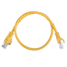 Патч-корд |ACD-LPU5E-5DY| Cat5e UTP 24AWG 4Pair, 7/0.18мм CCA Желтый, 0.5м, (741371)