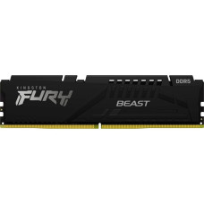 Модуль памяти Kingston 32GB DDR5 5600 DIMM FURY Beast Black Gaming Memory KF556C36BBE2-32 Non-ECC,  CL36