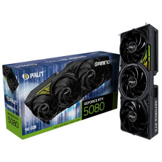 Видеокарта Palit RTX5080 GAMINGPRO V1 16GB GDDR7 256bit 3xDP HDMI 3FAN RTL