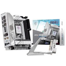 Материнская плата MSI MPG Z890I EDGE TI WIFI Z890, LGA1851, 4*DDR5, 2*PCIEx16, 1*PCIEx1, 5*M.2, 2*TypeC, 4*USB3.2Gen2, 6*USB3.2Gen1, 5*USB2.0, 4*SATA3.0, 5G, 2*Type-C(DP), HDMI, ATX, RTL