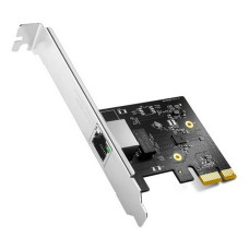 PE25 2,5-гигабитный адаптер PCI-E, чипсет: Realtek, автоматическое согласование скорости (10/100/1000/2500 Мбит/с), поддержка стандартов IEEE (802.3ad, 802.3az, 802.1Q, 802.1p, 802.3x, 802.3z, 802.2), поддержка кадров Jumbo, поддерживаемые… — CUDY PE25