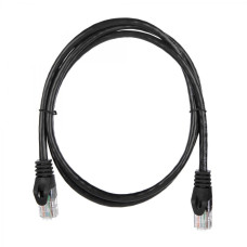 Патч-корд ACD-LPU5C-10B  Cat5e UTP 24AWG 4Pair, 7/0.18мм CU Черный, 1.0м, (741739)