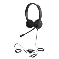 Гарнитура Jabra Проводная Evolve 30 II, Stereo MS, USB C/A adapter/Jack 3,5 (PN:5399-823-369)