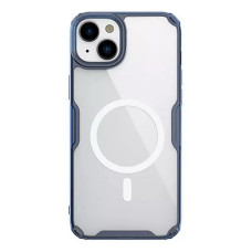 Чехол Nature TPU Pro Magnetic Case, Blue, (iPhone15 Plus)