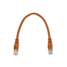 Патч-корд ACD-LPU6Z-5DN  Cat6 UTP 26AWG 4Pair, CU, LSZH, Коричневый, 0.5м