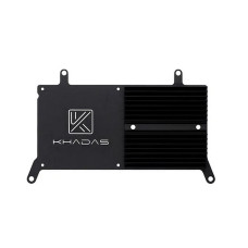 Радиатор Khadas New VIMs Heatsink Heatsink designed for VIMs, Aluminum, Black, VIMs Thermal Pad, KAHS-V-001