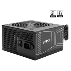 Блок питания ПК MSI MAG A850GN PCIE5 , 850W, 80+ Gold, НЕ модульный, ATX 3.1, PCIE5.1, RTL
