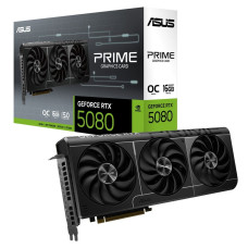 Видеокарта ASUS RTX5080 PRIME OC 16GB GDDR7 256bit 3xDP HDMI 3FAN RTL [PRIME-RTX5080-O16G]