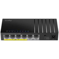 Коммутатор CUDY FS106P 6-Port 10/100M PoE+ Switch 36W