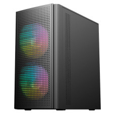Корпус для ПК ACD M2-500 с блоком питания PSU 500W; mATX, USB3.0+USB1.1*2+HD Audio; FAN 3x120 mm