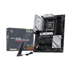 Материнская плата MSI MAG X870E GAMING MAX WIFI, AM5, 4*DDR5, 2*PCIEx16, 1xPCIEx1, 3*M.2, 2*TypeC, 2*USB3.2Gen2, 6*USB3.2Gen1, 10*USB2.0, 4*SATA3.0, 5G, 1*Type-C(DP), HDMI, ATX, RTL