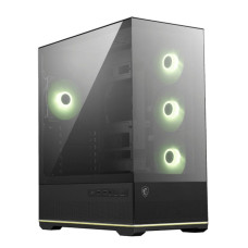 Корпус для ПК MSI MAG PANO 110R PZ , Global, 2xUSB 3.2 Gen 1, 1xUSB 3.2 Gen2 Type-C, 3x120mmARGB Reverse Blade Fan, 1