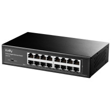 Коммутатор CUDY 16-Port Gigabit Metal Switch 16-Port Gigabit Switch, 16 Gigabit RJ45 Ports, IGMP Snooping, Loop Detection/Prevention, 802.1p/DSCP QoS, Switch/VLAN/Extend working mode DIP switch, Rack-mountable Steel Case, Power Saving,… — CUDY GS1016