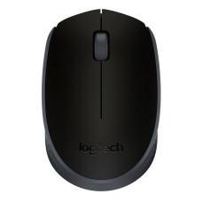 Мышь беспроводная Logitech M171 Black черная, оптическая, 1000dpi, 2.4 GHz, USB-ресивер