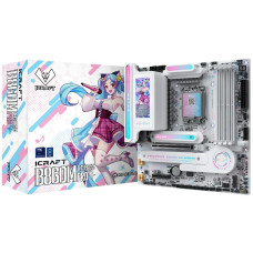 Материнская плата Maxsun MS-iCraft B860M CROSS PRO B860, LGA1851, 4*DDR5, 1*PCIEx16, 1*PCIEx4, 3*M.2, 1*TypeC, 8*USB3.2Gen2, 2*USB3.2Gen1, 3*USB2.0, 4*SATA3.0, 5G, Type-C(DP), DP, HDMI, M-ATX, RTL