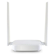 Маршрутизатор Tenda N301 Wi-Fi роутер N300 до 300 Мбит/с на 2,4 ГГц, LAN 3x10/100 Мбит/с, 2 антенны