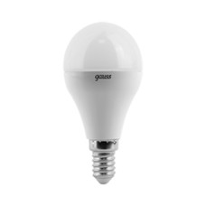 Светодиодная лампа Gauss Black LED Globe E14 6.5W 4100K 105101207