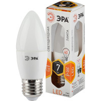 Упаковка светодиодных ламп ЭРА LED B35-7W-827-E27 Б0028479 x10
