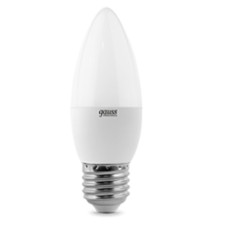 Светодиодная лампа Gauss Elementary LED Candle E27 6W 3000K 33216