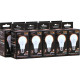 Упаковка светодиодных ламп Gauss Black LED A60 E27 12W 3000K 102502112 x10