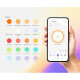 Умная Wi-Fi лампочка Яндекс YNDX-00017 White, E14, 4.8Вт