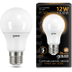 Упаковка светодиодных ламп Gauss Black LED A60 E27 12W 3000K 102502112 x10