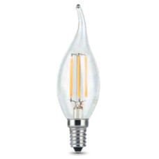 Светодиодная лампа Gauss Black Filament LED Candle Tailed E14 5W 4100K 104801205