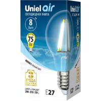 Светодиодная лампа Uniel Air LED-A60-8W/NW/E27/CL GLA01TR UL-00002212