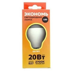 Светодиодная лампа СТАРТ ECO LEDGLSE27 20W30 4680024812108