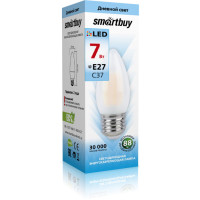 Светодиодная лампа Smartbuy FIL C37-07W/4000/E27 матовая SBL-C37F-Мат-7-40K-E27