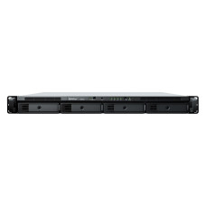 Synology RS822+ Сетевое хранилище (1U,4x3.5"/2.5" HDD, 4-core 2.2 GHz, 2 GB DDR4 ECC SODIMM, 4xGbE LAN)