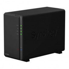 Synology DS218Play Сетевое хранилище 2xHDD Hot Plug, SATA(3,5''), DC1,4GhzCPU/1Gb/RAID0,1/ 2xUSB3.0/1GigEth/iSCSI/2xIPcam(upto15)/1xPS
