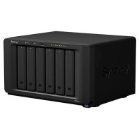 Synology DS1621+ QC2,2GhzCPU/4GbDDR4(upto32)/RAID0,1,10,5,6/upto 6hot plug HDD SATA(3,5' or 2,5')(upto16 with 2xDX517)+2 M.2 slots 2280/3xUSB3.2/4GigE(+1Expslot)/iSCSI/2xIPcam(upto40)/1xPS