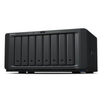 Synology DS1821+ QC2,2GhzCPU/4GbDDR4(upto32)/RAID0,1,10,5,6/upto 8hot plug HDD SATA(3,5' or 2,5')(upto18 with 2xDX517)+ 2 M2 slots/ 4xUSB3.2/2eSATA/4GigE(+1Expslot)/iSCSI/2xIPcam(upto40)