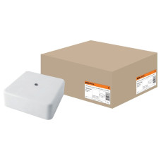 TDM SQ1401-0209 Коробка распаячная КР 100х100х44 ОП белая IP40