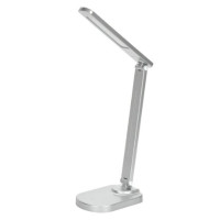 IEK LDNL0-2028-1-UV-05-K27 LIGHTING Светильник светодиодный настольный 2028 5Вт на подставке USB-выход диммер серебро