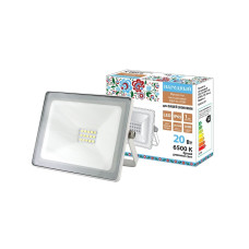 TDM SQ0336-0271 Прожектор светодиодный СДО-04-020Н 20 Вт, 6500 К, IP65, белый, Народный
