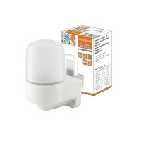 TDM SQ0303-1503 Светильник НПБ400-2П настенный, угловой белый, IP54, 60 Вт, основание-поликарбонат, Народный